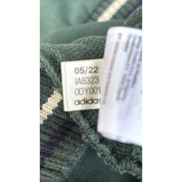 Adidas Green Sweater Vest Women's Large Embroidered V-neck Preppy Collegiate - Picture 11 of 11